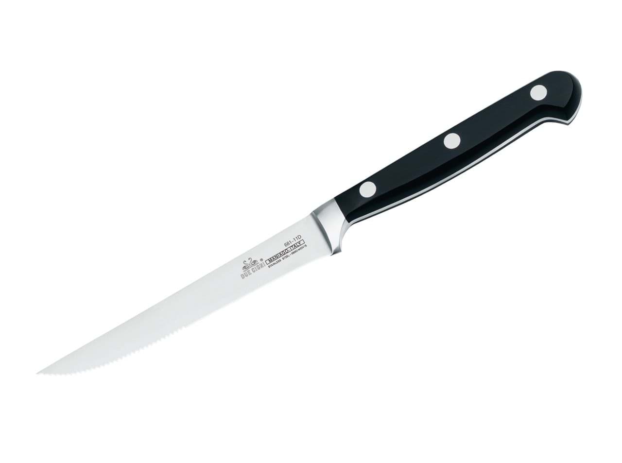 Image de Due Cigni - Couteau à steak Florence avec lame dentelée