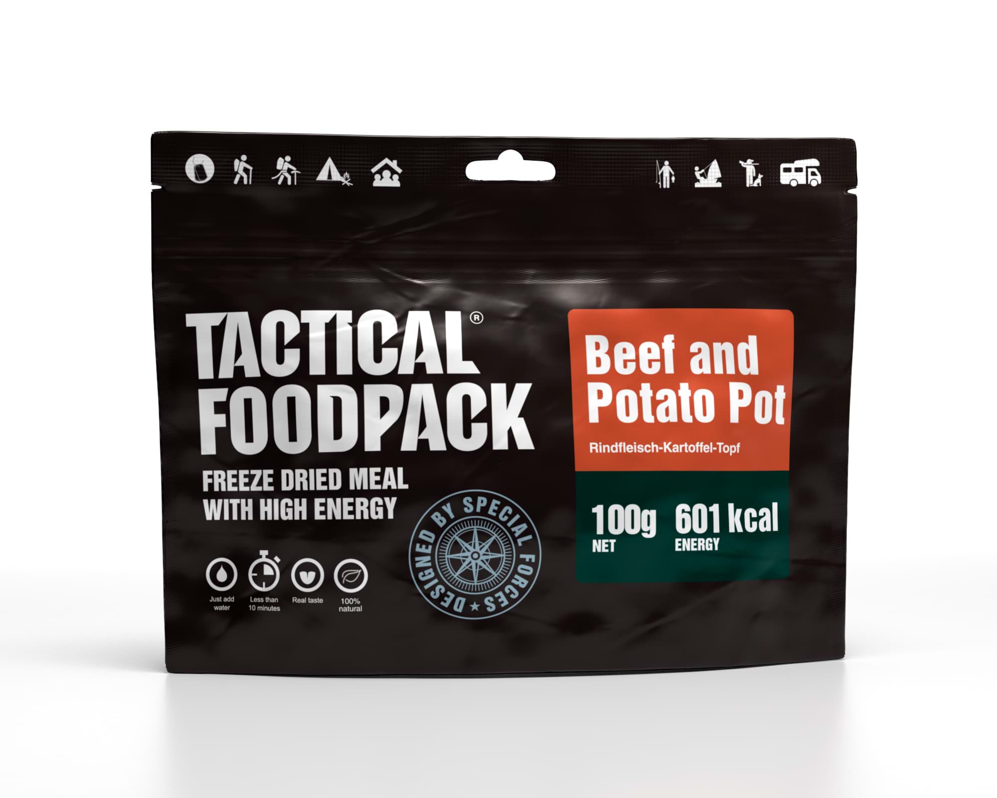 Image de Tactical Foodpack - Pot de Boeuf et Pommes de Terre 100 g