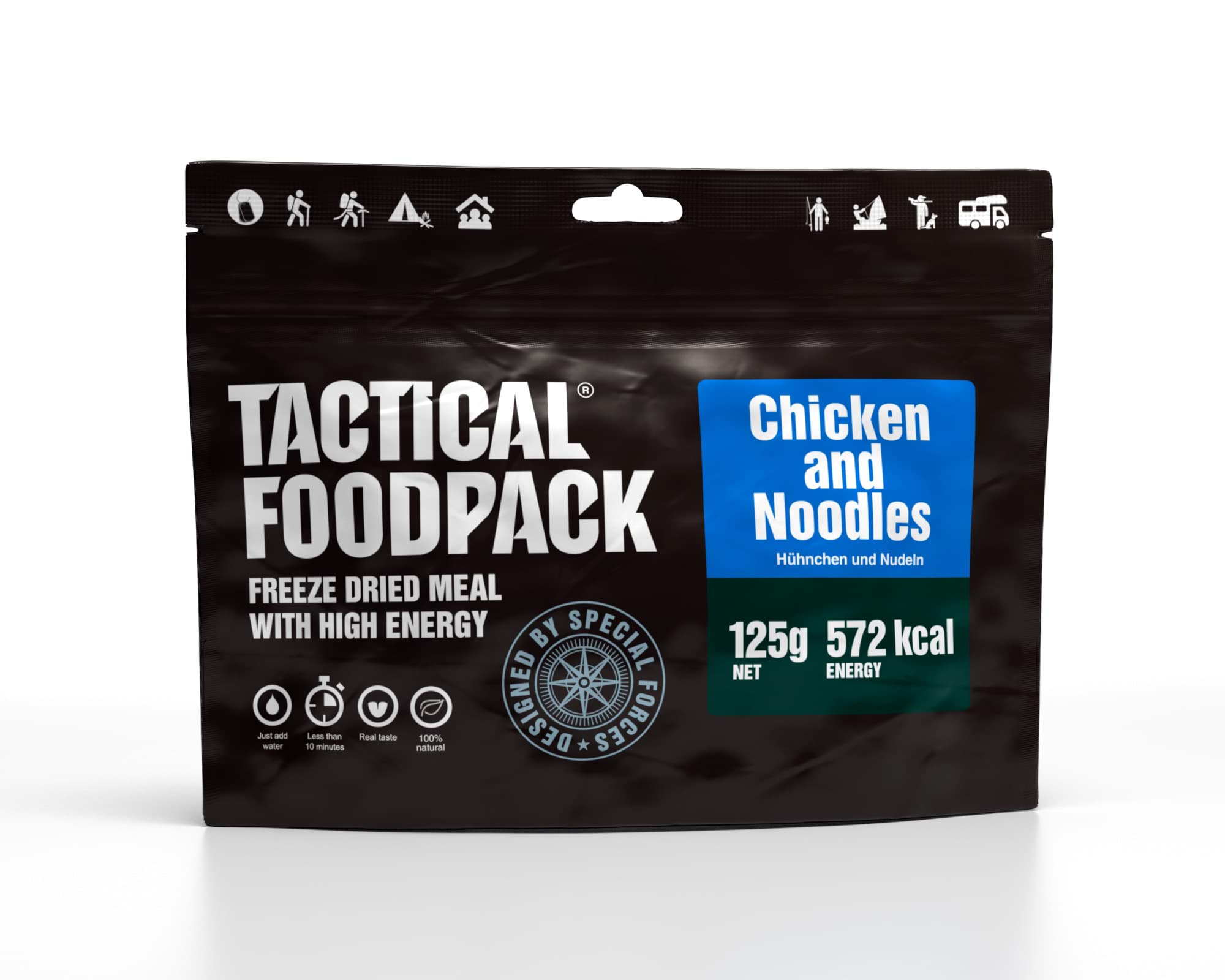 Image de Tactical Foodpack - Poulet et Nouilles 125 g