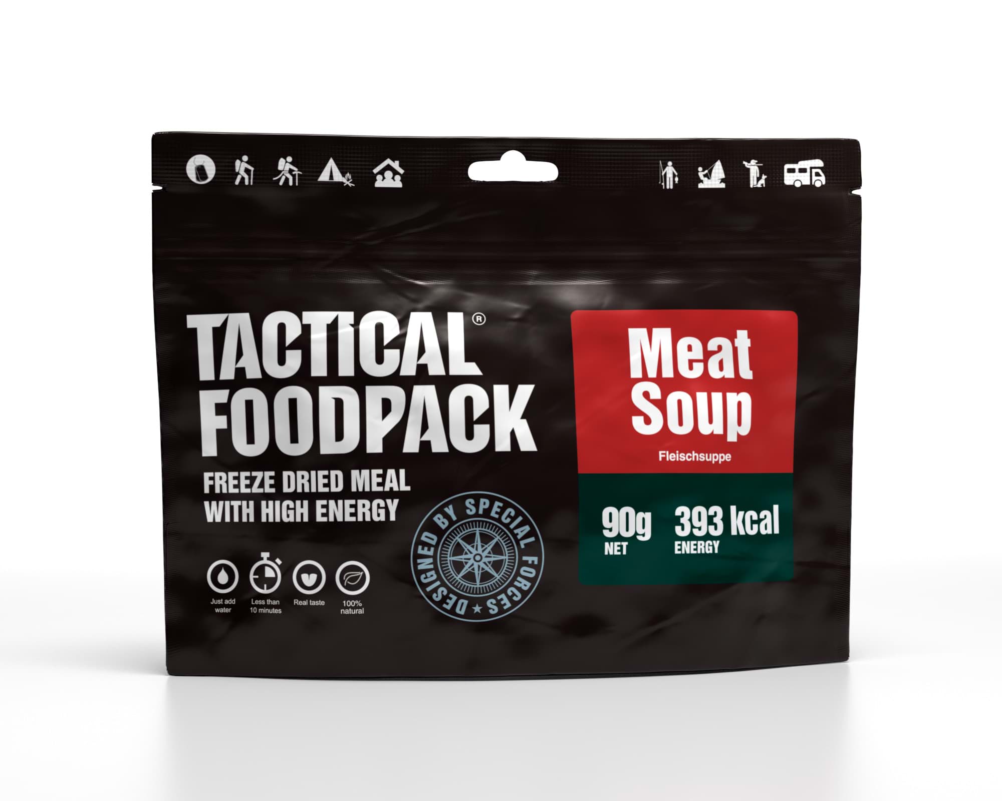 Image de Tactical Foodpack - Soupe de viande 90 g
