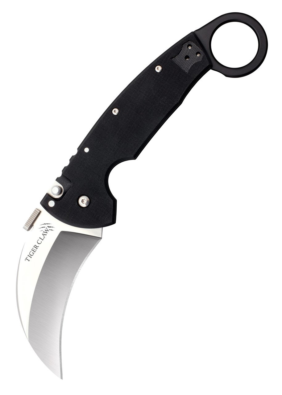 Picture of Cold Steel - Tiger Claw Karambit Pocket Knife with Smooth Edge