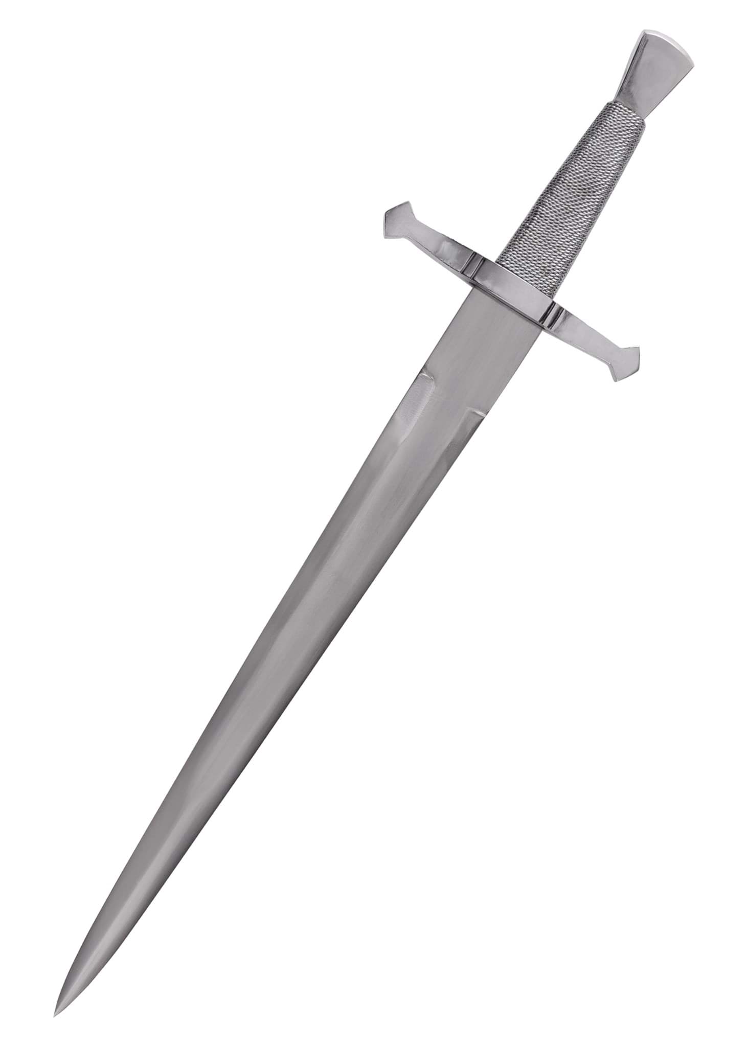 Image de Battle Merchant - Dague de chevalier avec fourreau en cuir