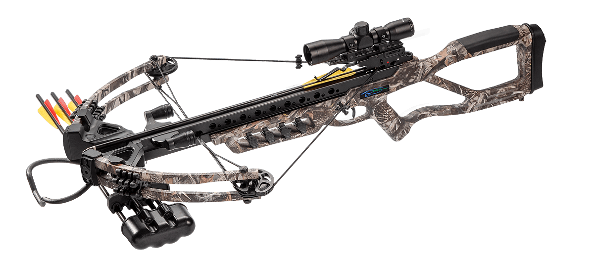 Picture of Man Kung - Fighter 185 lbs Camo Compound Crossbow