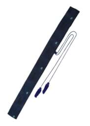 Image de Hanwei - Sac pour épée japonaise avec motif de plumes de paon