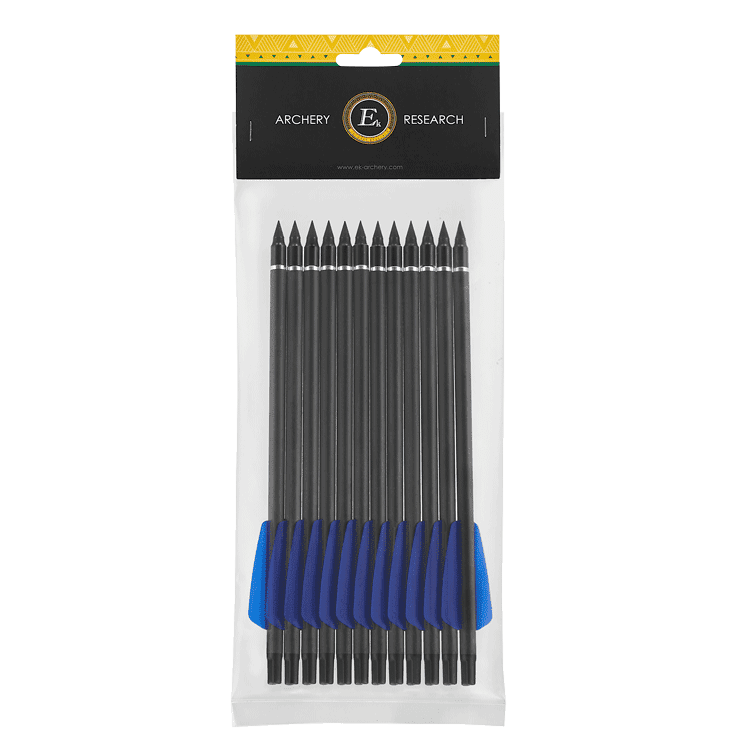 Picture of Ek Archery - 7.5 Inch Adder Carbon Bolts 12-Pack