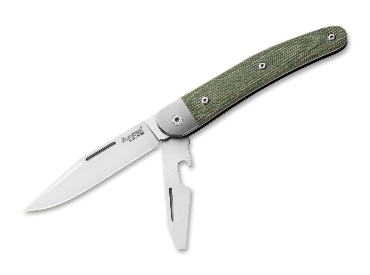Picture of LionSteel - Jack Two Micarta Green