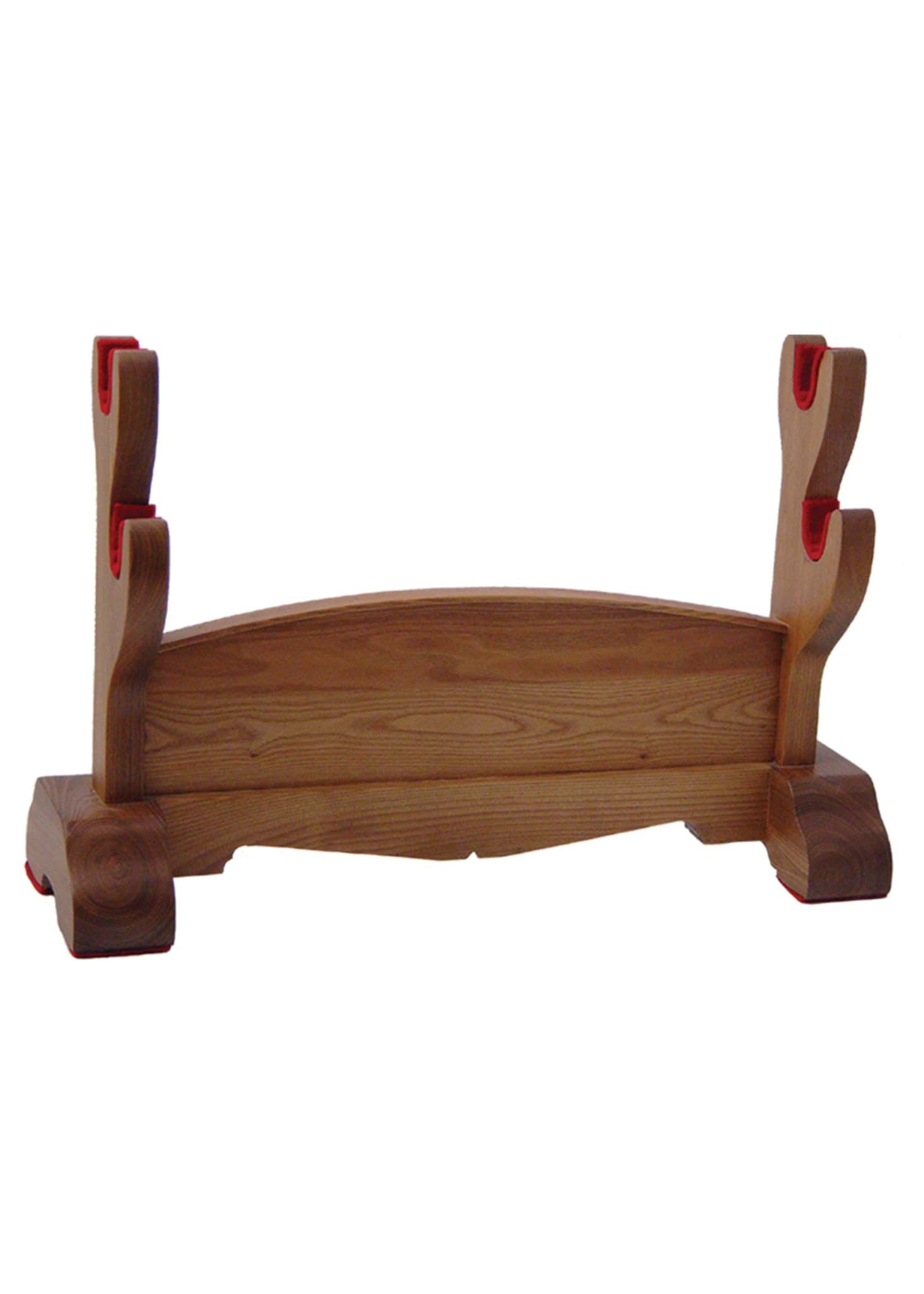 Picture of Hanwei - Sword Stand for 2 Samurai Swords Natural Wood