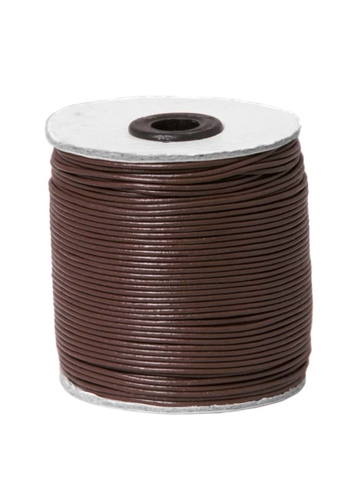 Picture of Battle Merchant - Goat Leather Cord Roll Brown 100 m