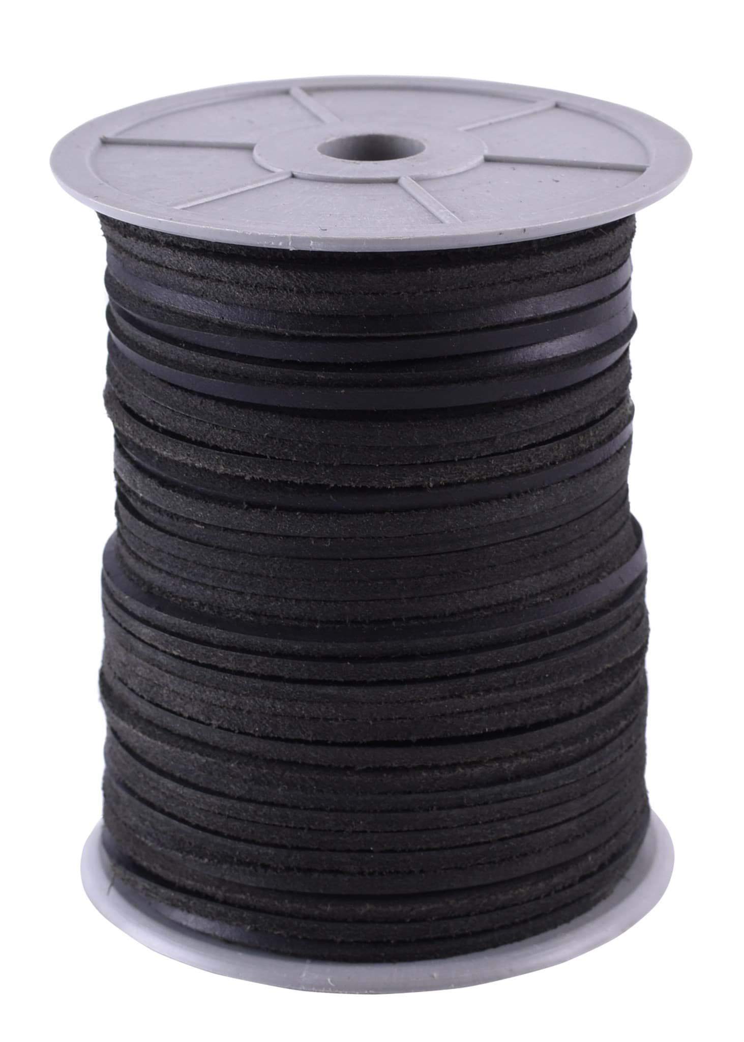 Picture of Battle Merchant - Square Leather Cord 28 mm 50 m Roll Black