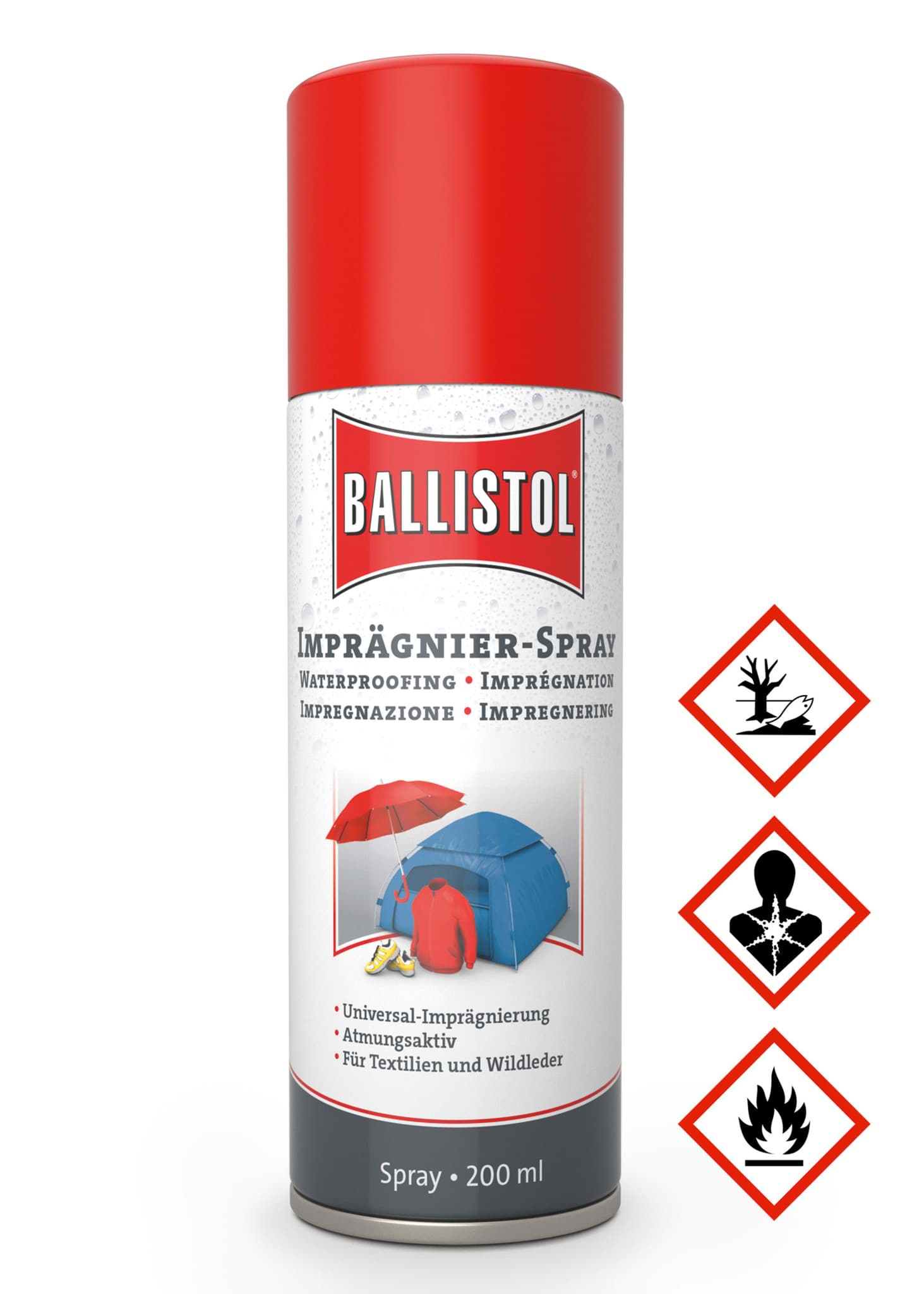 Image de Ballistol - Pluvonin Spray imperméabilisant 200 ml