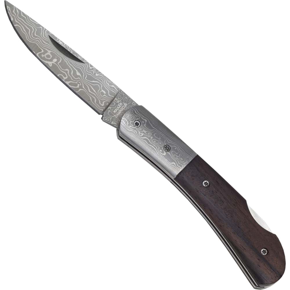 Picture of Haller - Damascus Pocket Knife Ebony 42968