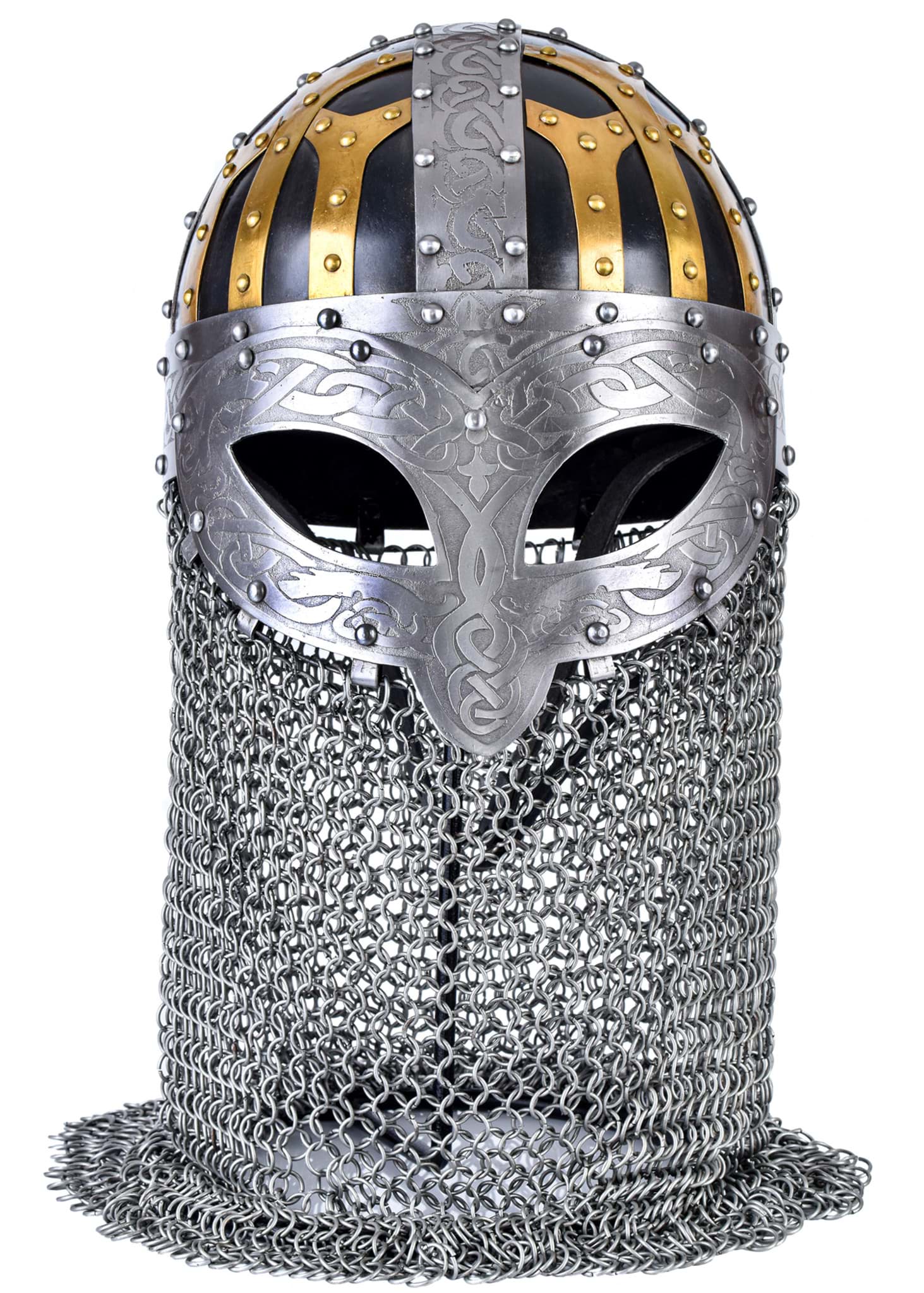 Picture of Battle Merchant - Viking Spectacle Helmet with Chain Mail