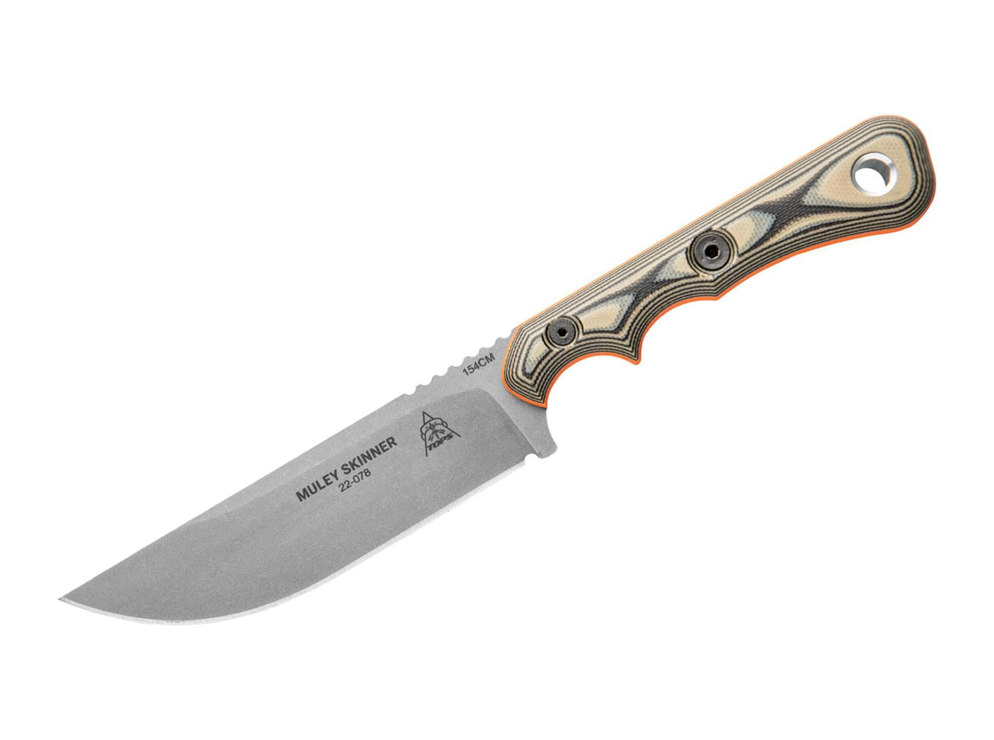 Picture of TOPS Knives - Muley Skinner Tan Black G10