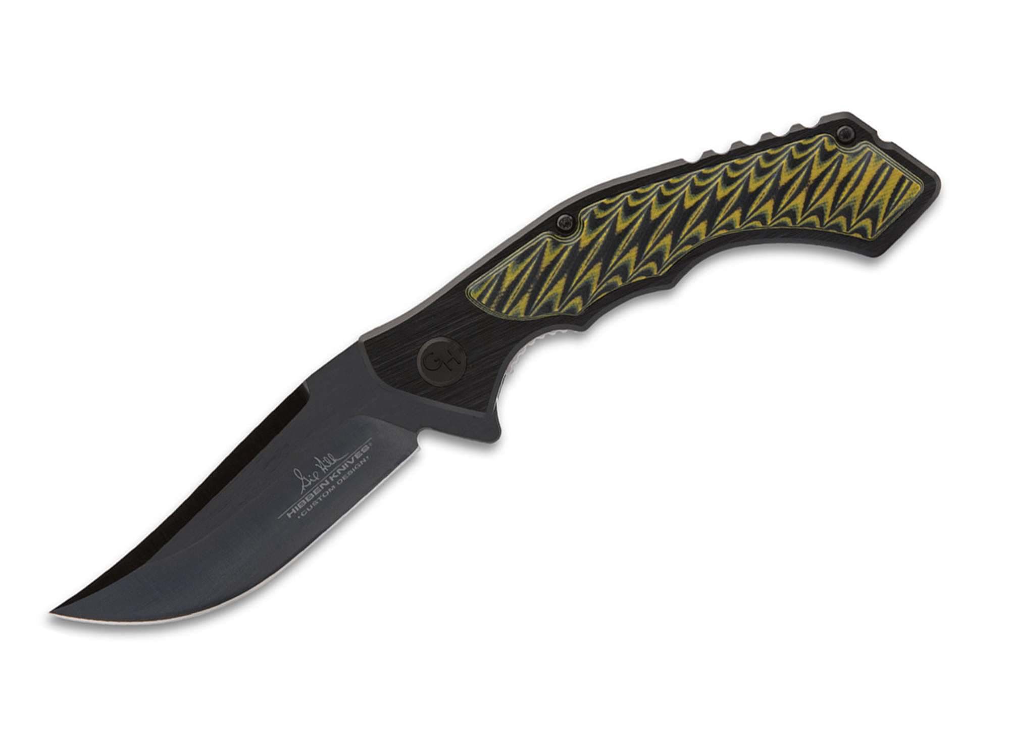 Picture of Gil Hibben - Whirlwind Yellow Jacket Pocket Knife