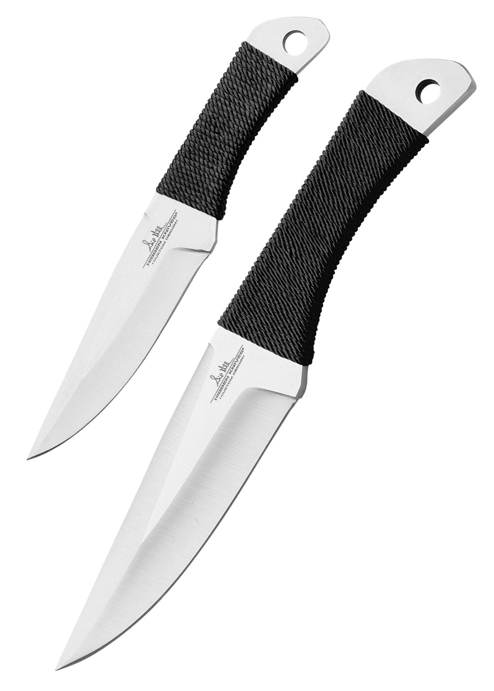 Picture of Gil Hibben - Large Cord Wrapped Throwing Knife Set of 3