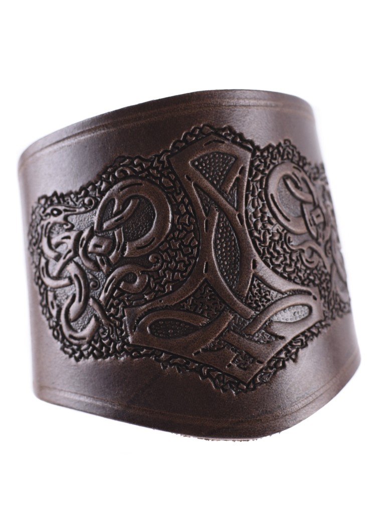 Picture of Battle Merchant - Leather Arm Guards Brown