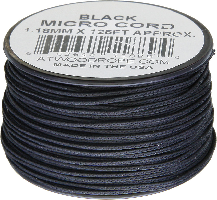 Picture of Atwood - Micro Cord Black 125 ft