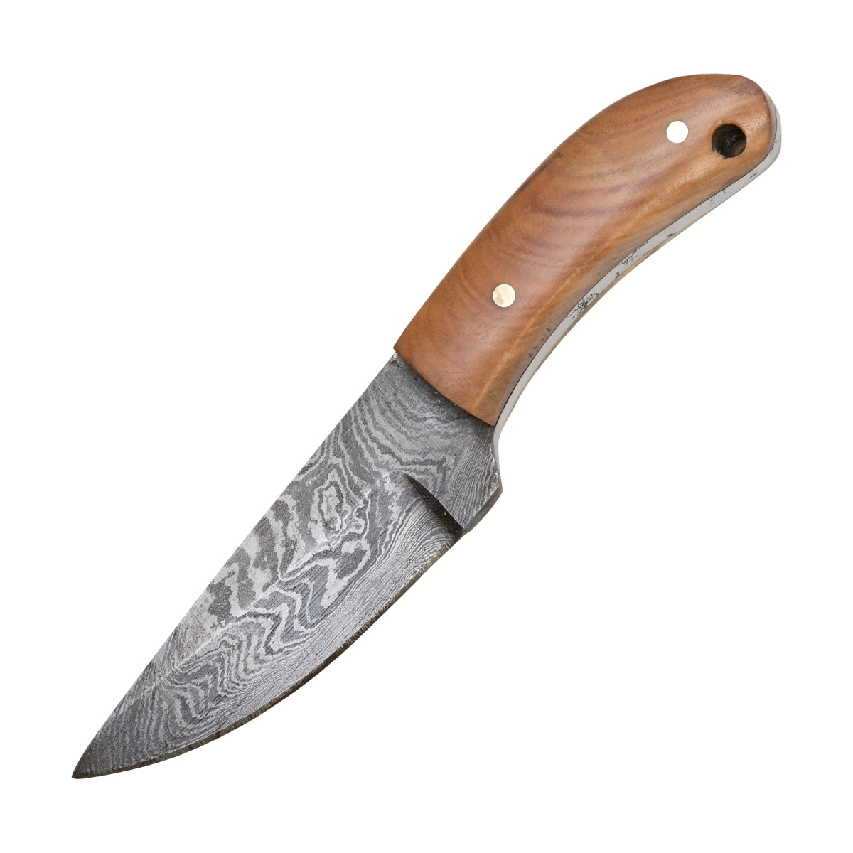 Image de Haller - Mini-couteau en damas avec étui en cuir