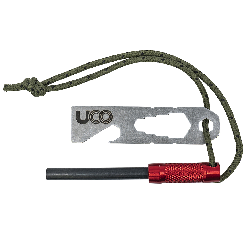 Immagine di UCO - Kit di sopravvivenza in acciaio da fuoco rosso