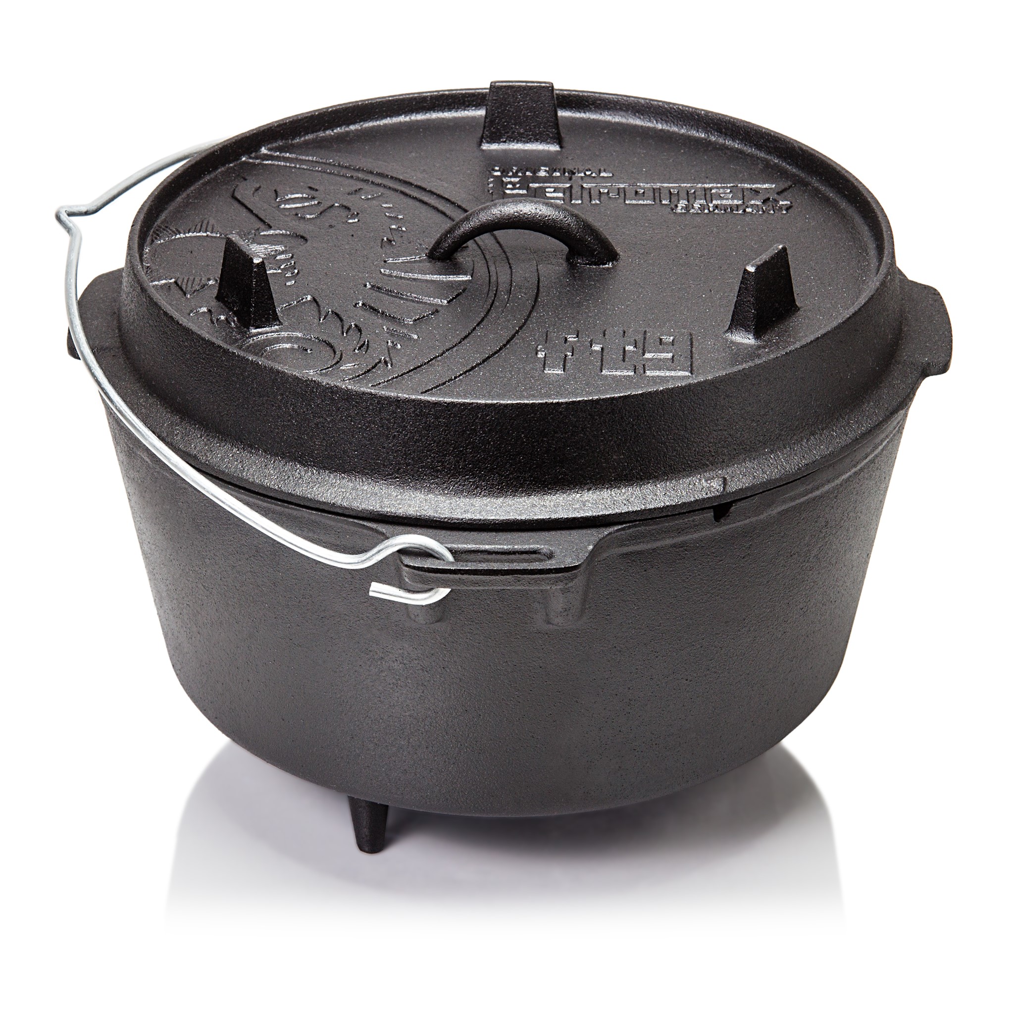 Immagine di Petromax - Casseruola da campeggio FT9 Dutch Oven 7.5 litri (con piedi)