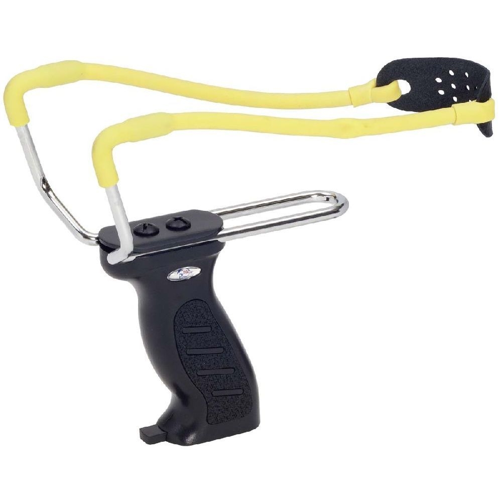 Picture of Man Kung - Slingshot with Magazine Black-Yellow