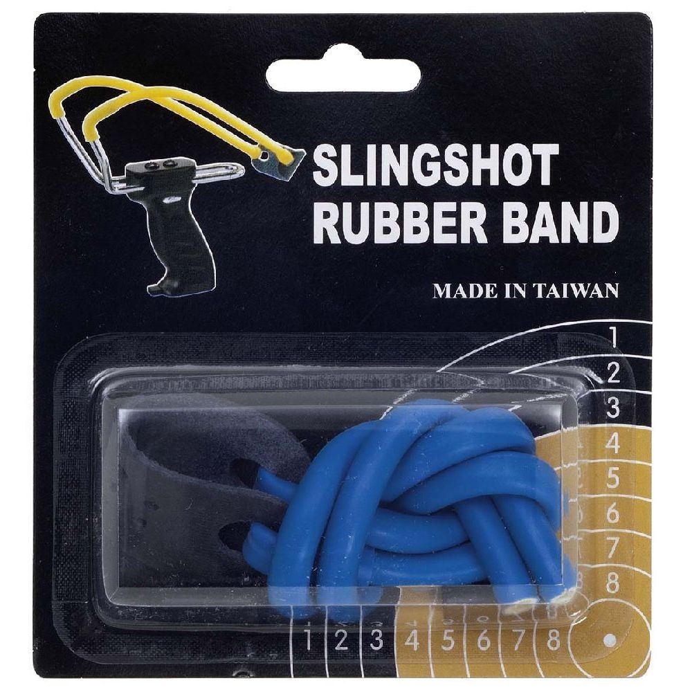 Picture of Man Kung - Replacement Rubber for Slingshot Blue