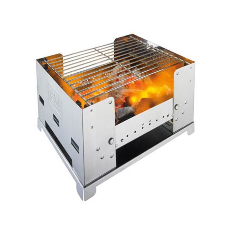 Image de Esbit - BBQ Box Grill à charbon en acier inoxydable 300S