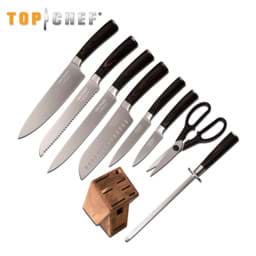 Bild von Top Chef - Dynasty Küchenmesser-Set 9-teilig mit Messerblock