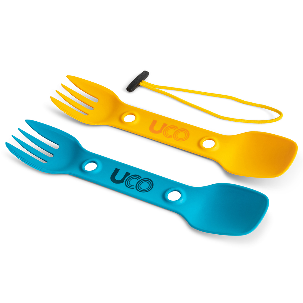 Picture of UCO - Utility Spork 2-Pack Gold & Skyblue