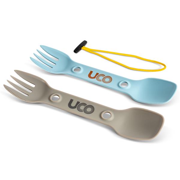 Image de UCO - Spork multifonction pack de 2 Stone & Sand