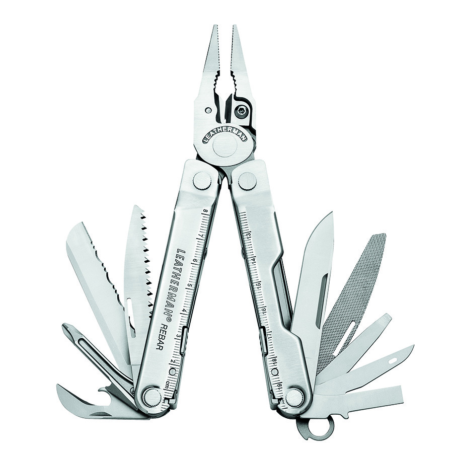 Bild von Leatherman - Rebar Silver mit Nylon-Holster