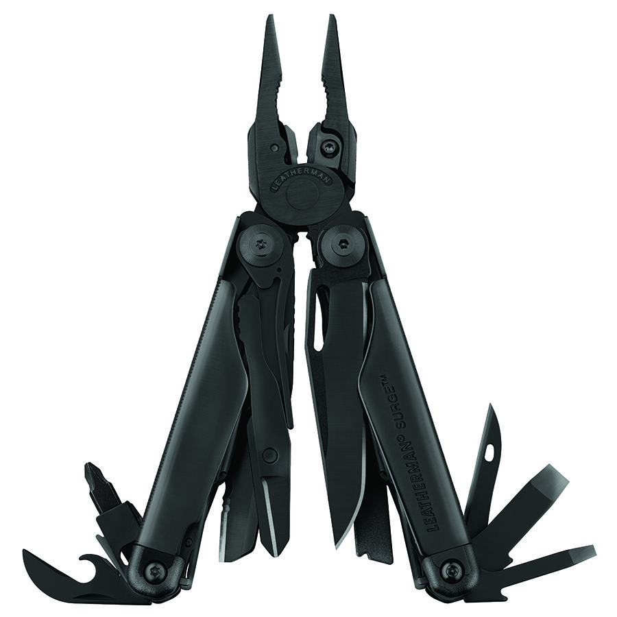 Picture of Leatherman - Surge Black with Black MOLLE Holster