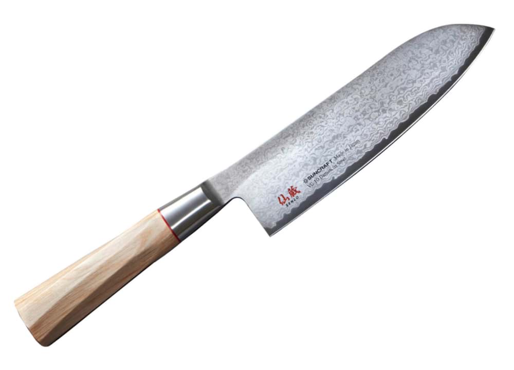 Bild von Suncraft - Senzo Twisted Octagon Santoku