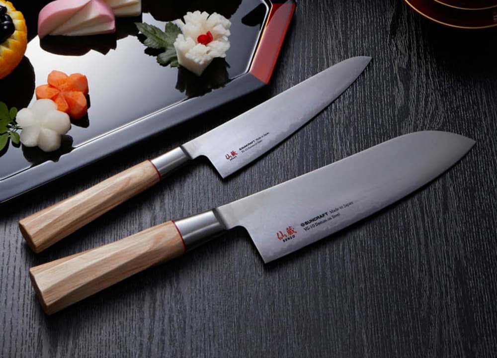 Bild von Suncraft - Senzo Twisted Octagon Santoku