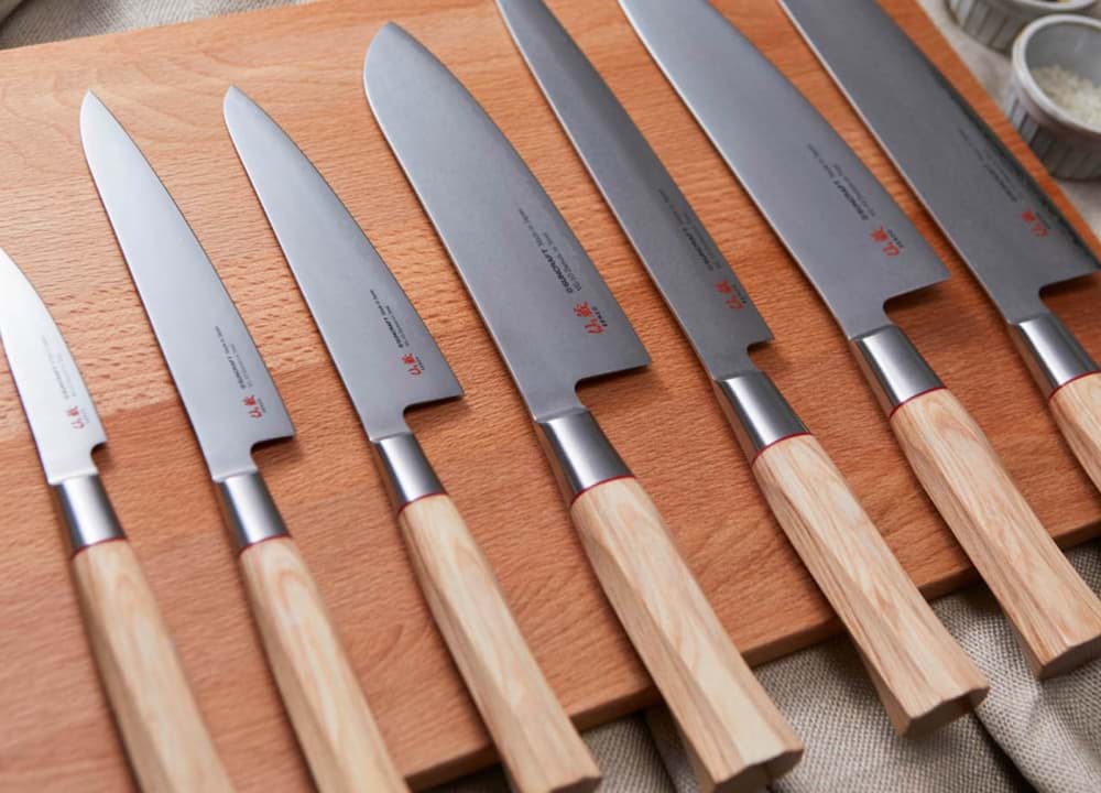 Bild von Suncraft - Senzo Twisted Octagon Santoku