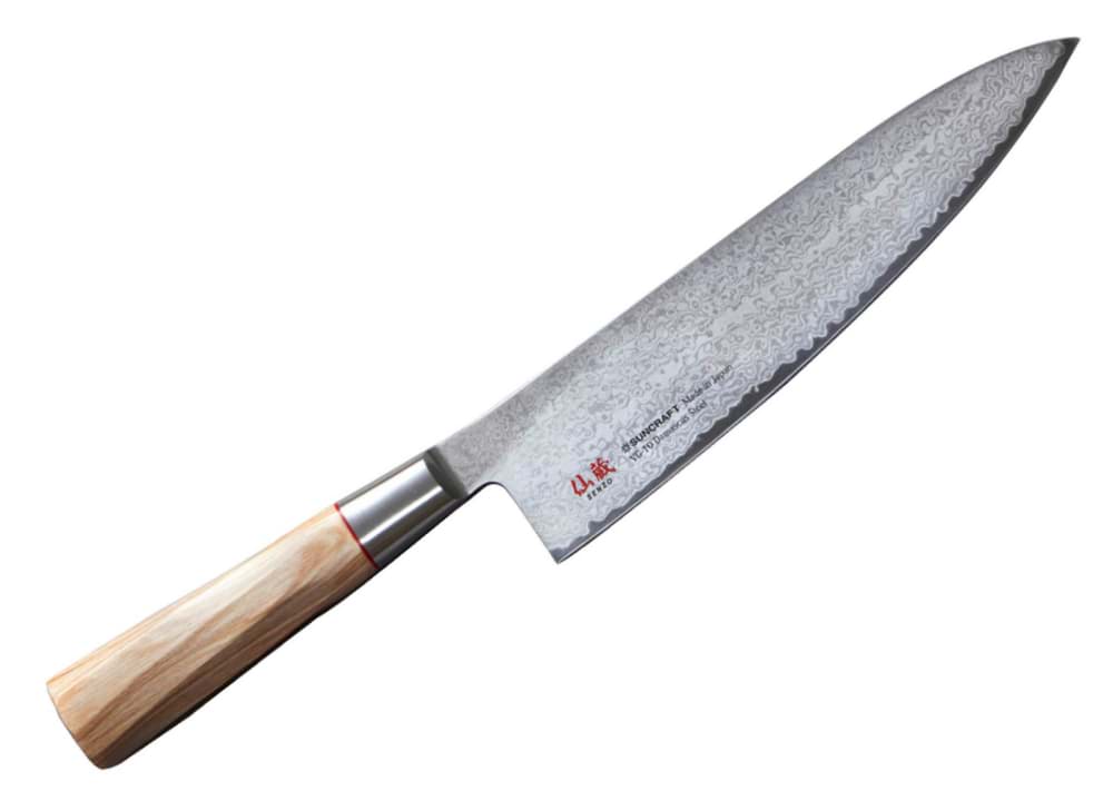 Bild von Suncraft - Senzo Twisted Octagon Kochmesser