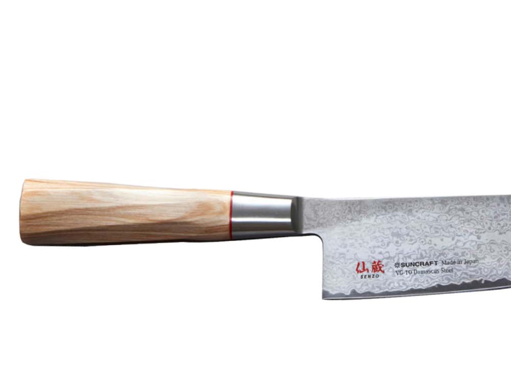 Bild von Suncraft - Senzo Twisted Octagon Kochmesser