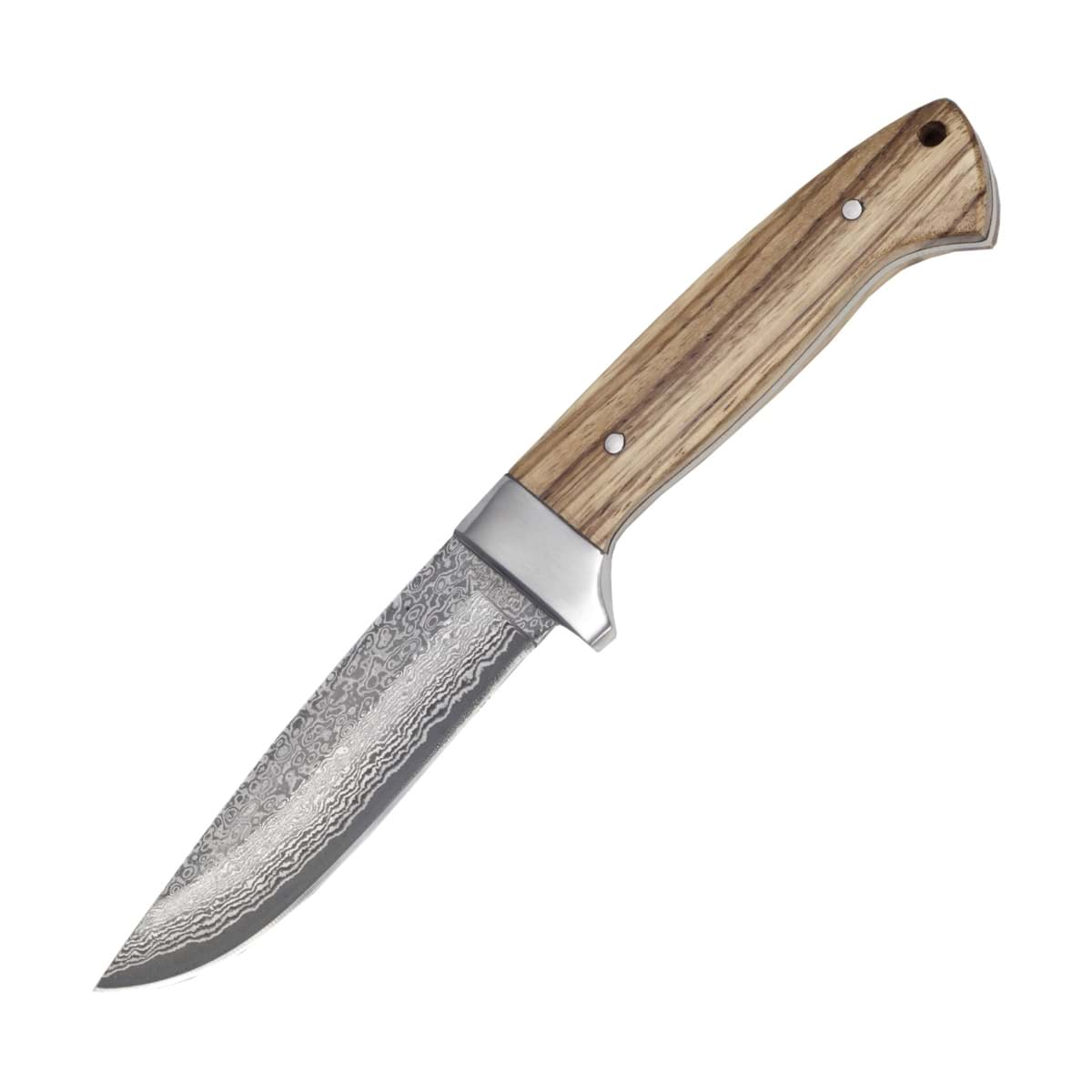 Immagine di Haller - Coltello damasco in legno di zebrawood in scatola regalo