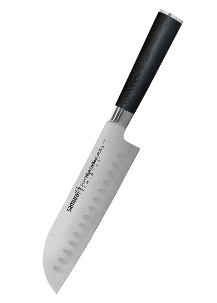 Picture of Samura - MO-V Santoku with Granton Edge 18 cm