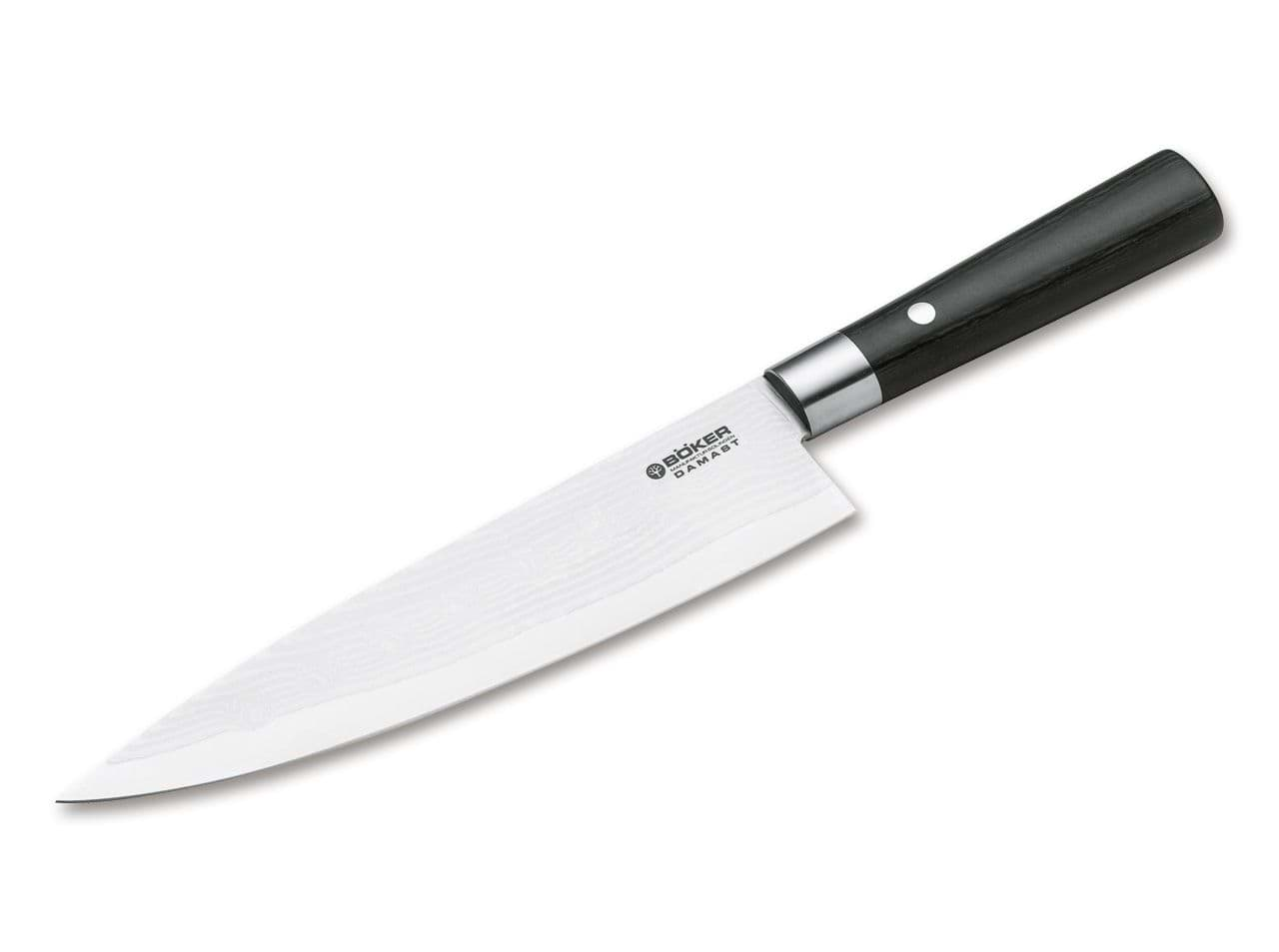 Image de Böker - Couteau de chef Damas Noir Grand