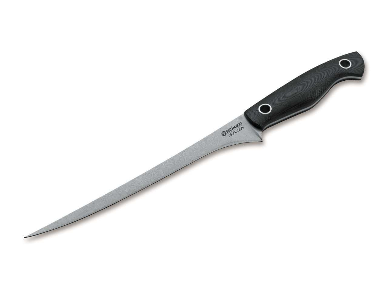 Bild von Böker - Saga G10 Stonewash Filetiermesser Fish & Hunt