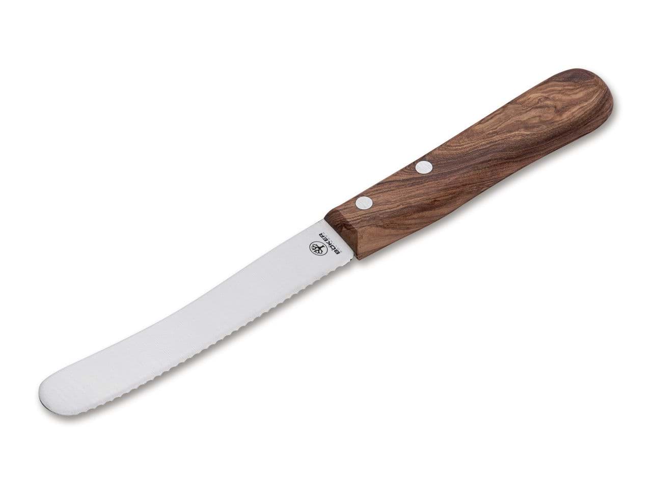 Picture of Böker - Classic Buckels Knife with Serrated Edge Olive