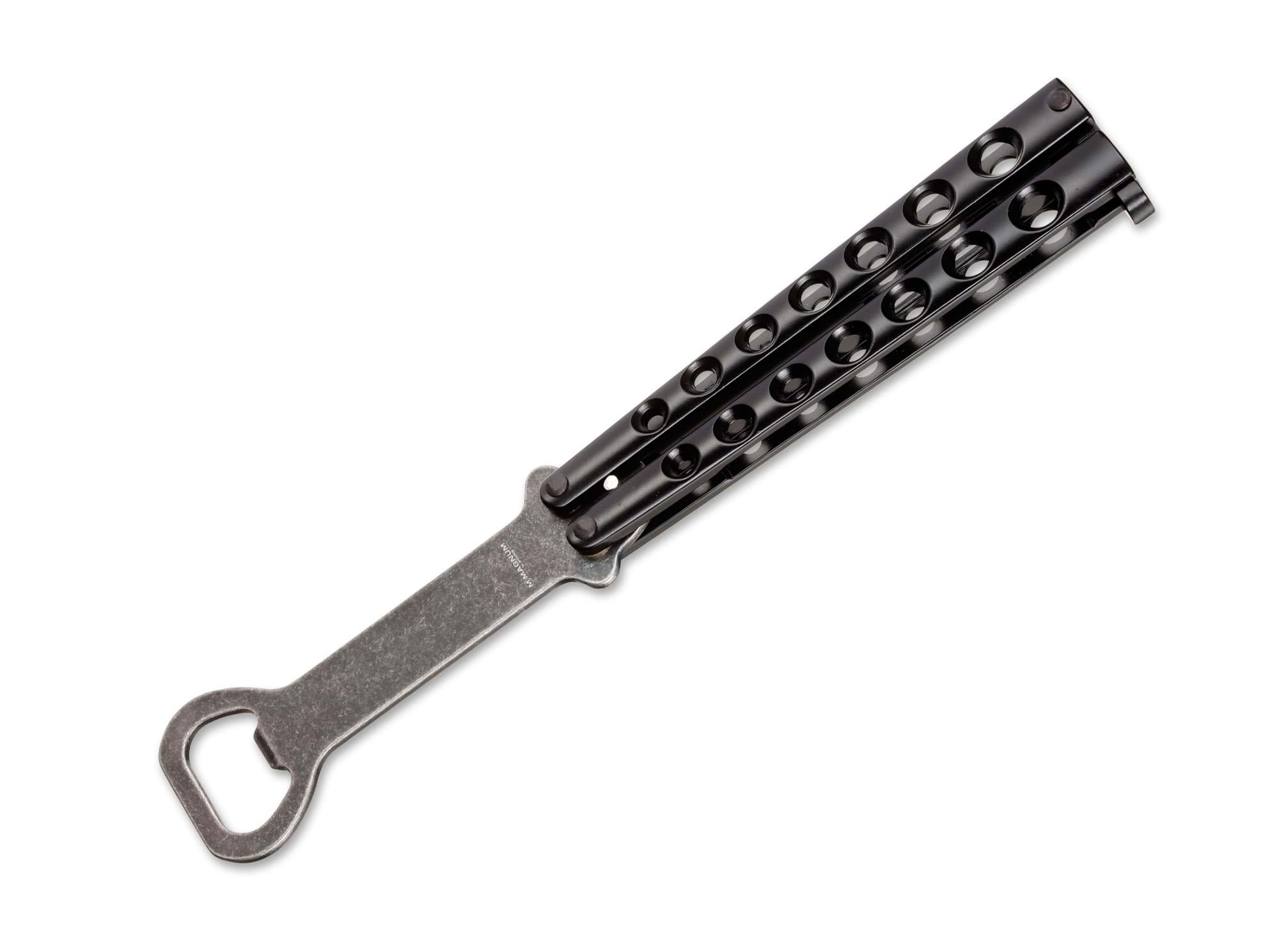 Bild von Böker Magnum - Balisong Flaschenöffner Black