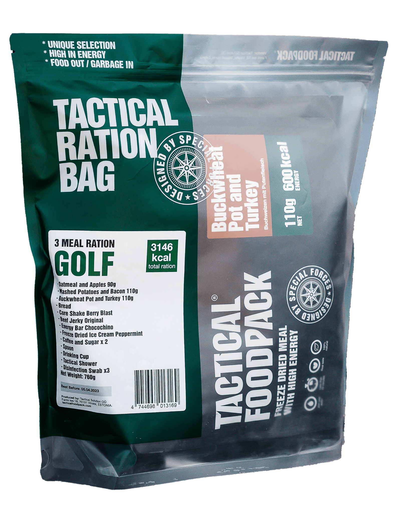 Bild von Tactical Foodpack - Ration Golf 760 g