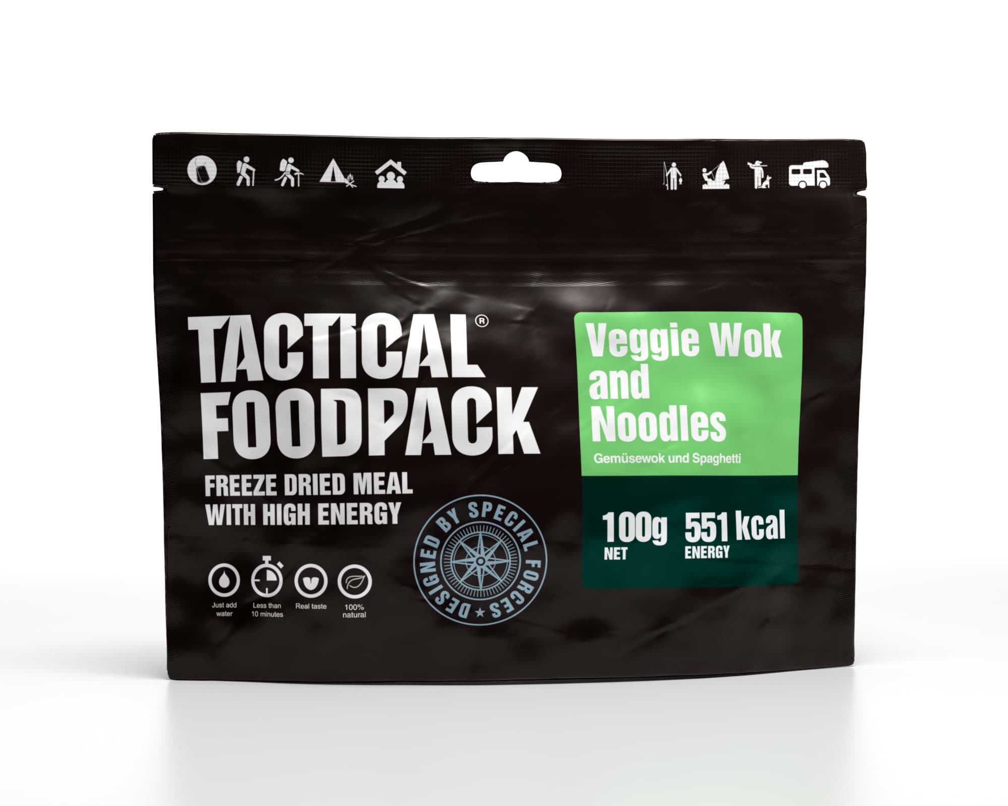 Image de Tactical Foodpack - Wok de légumes et nouilles 100 g