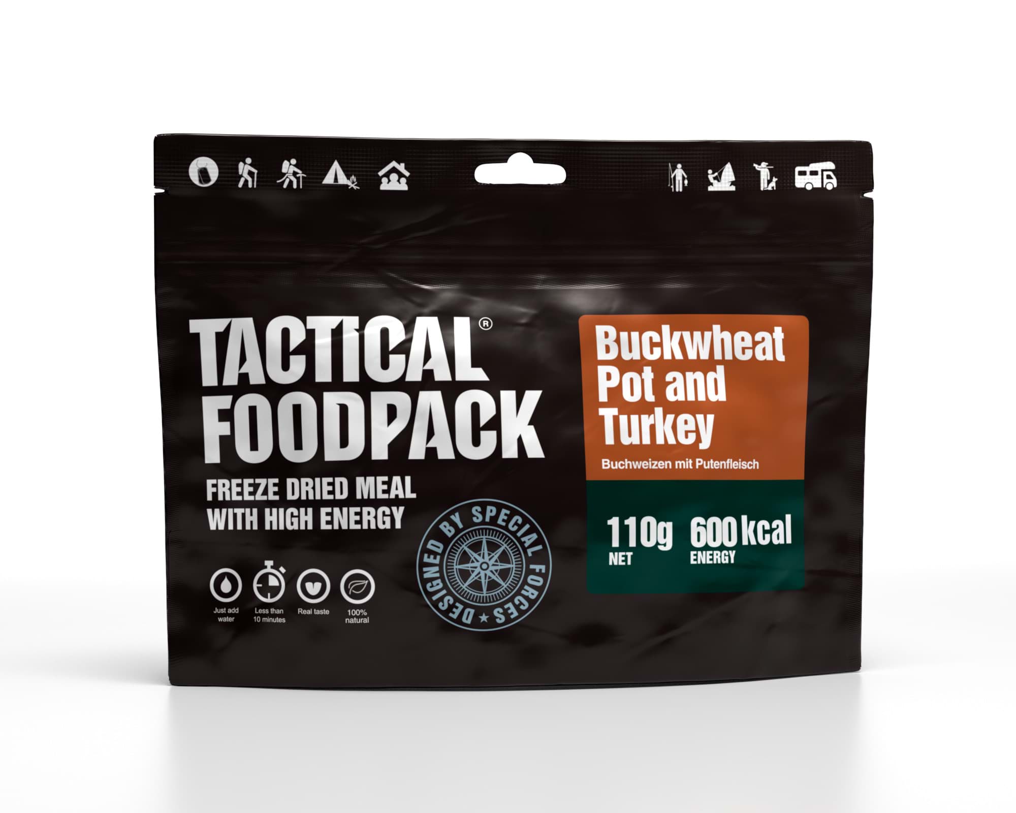 Image de Tactical Foodpack - Sarrasin et Dinde 110 g