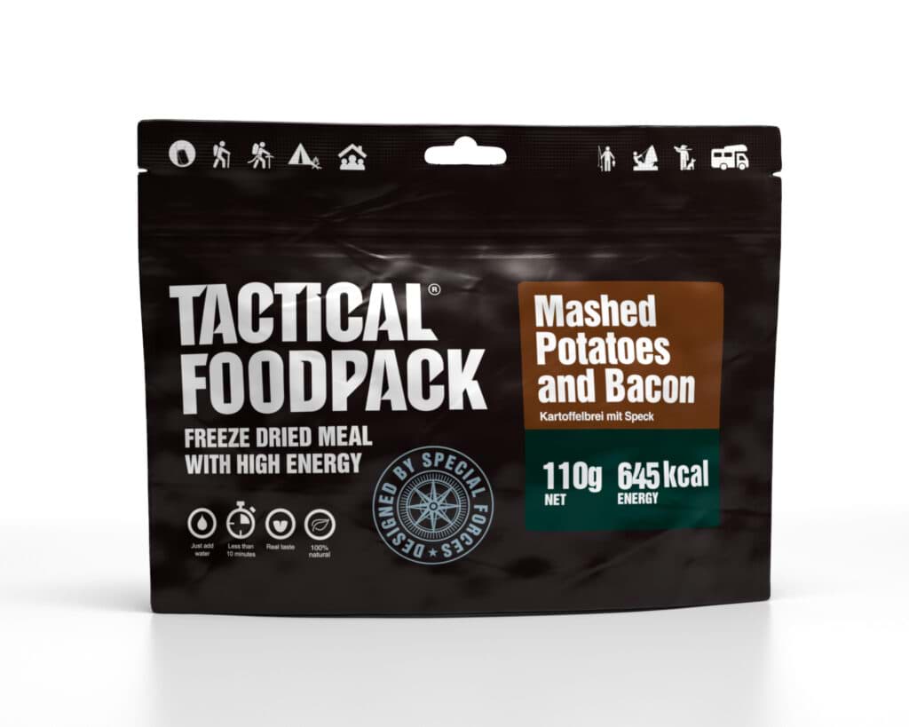 Immagine di Tactical Foodpack - Pure di patate e pancetta 0 g