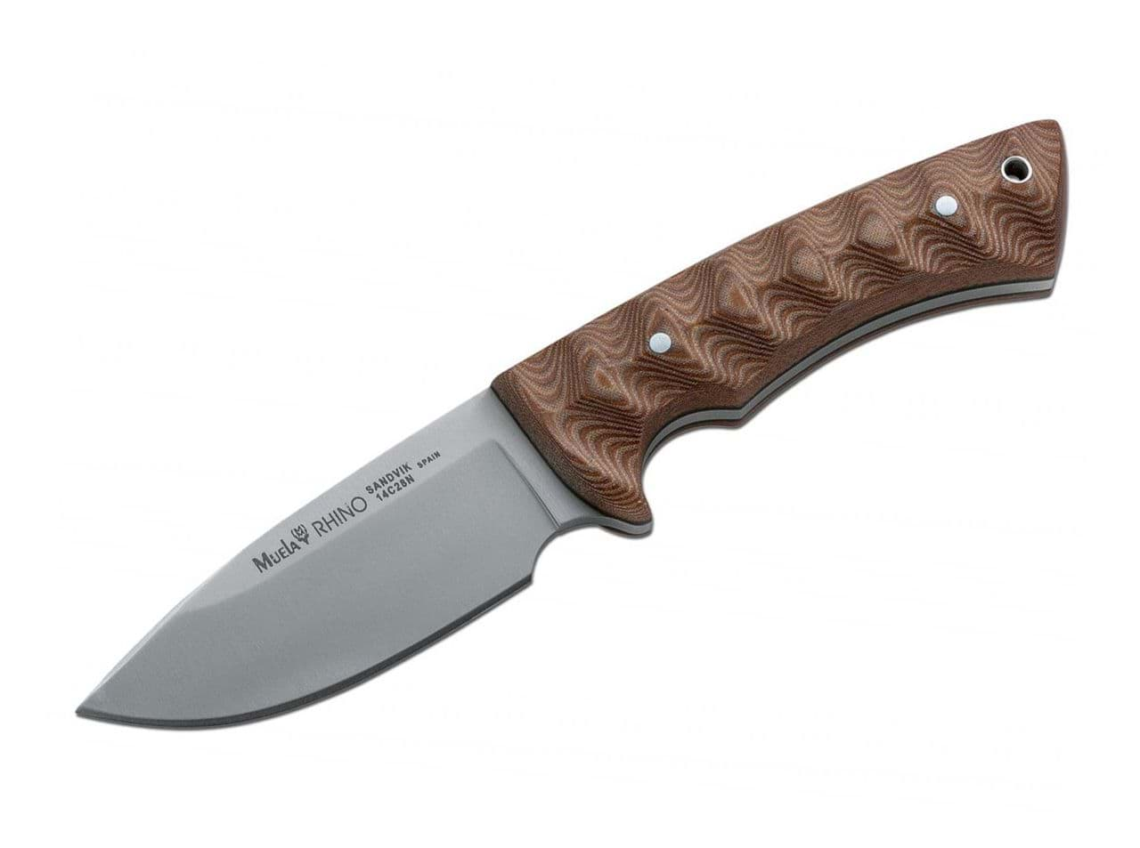 Image de Muela - Rhino Micarta Marron