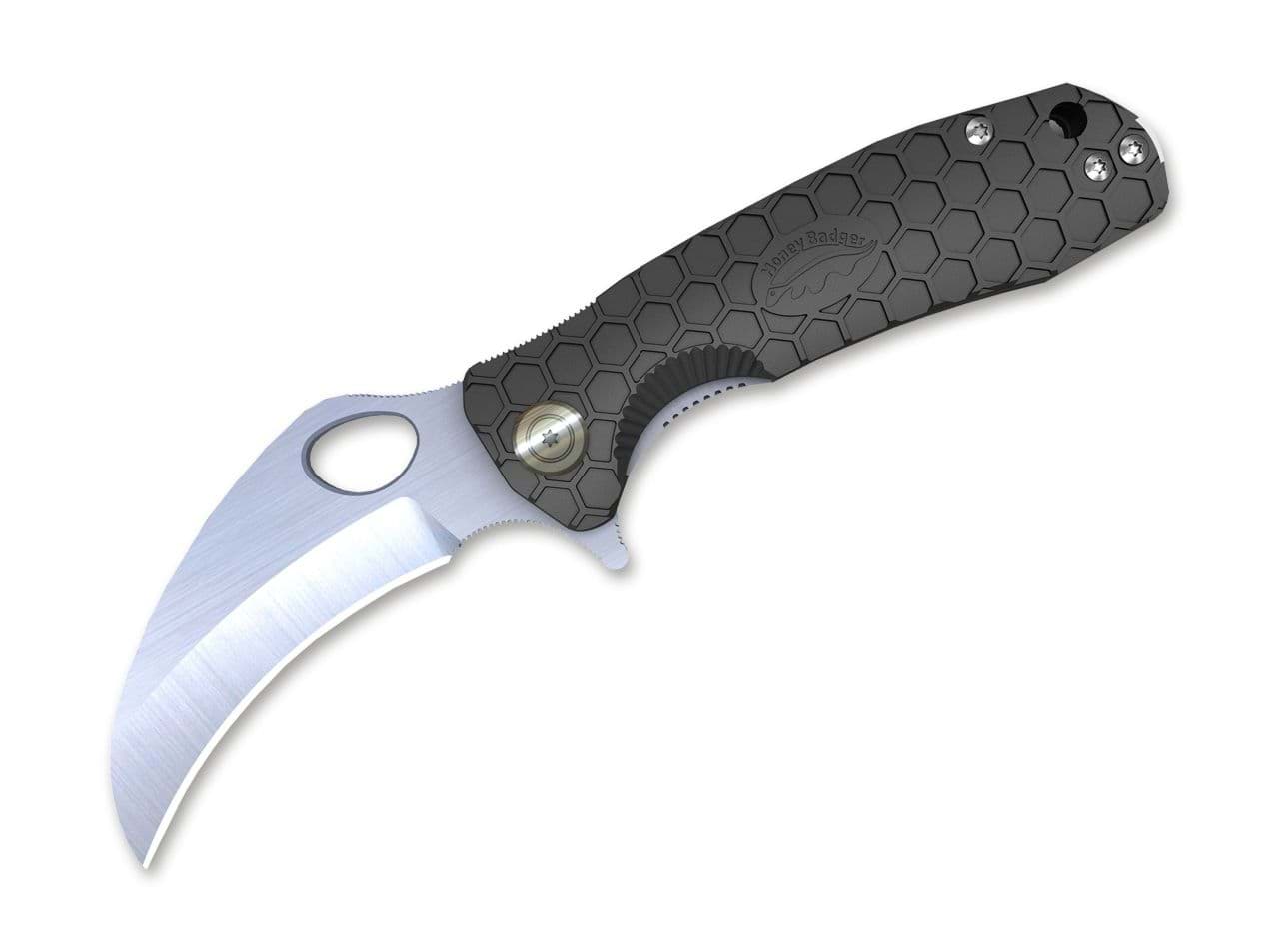 Picture of Honey Badger - Claw Small Black Plain