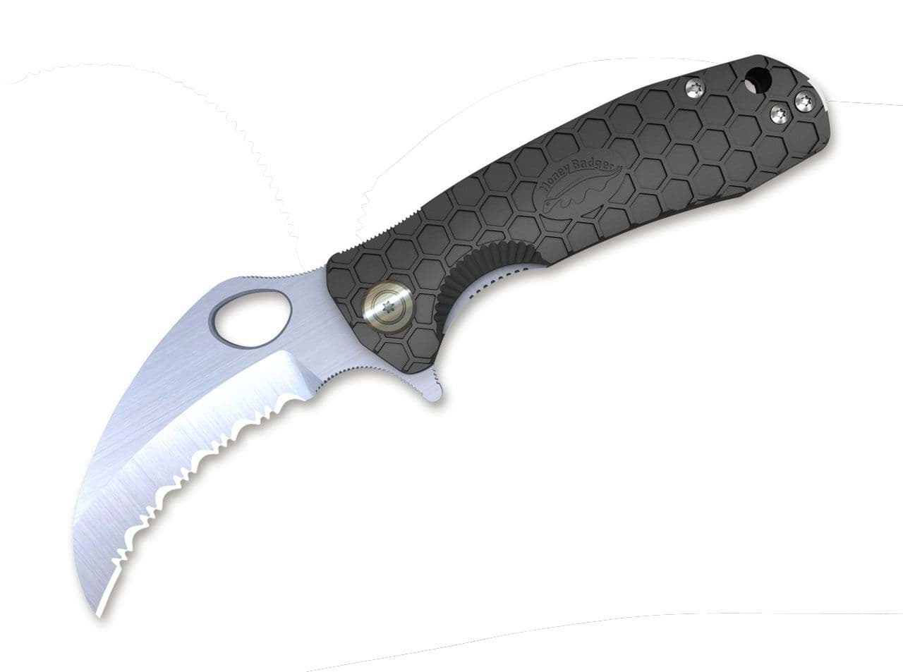 Picture of Honey Badger - Claw Small Black Serrated